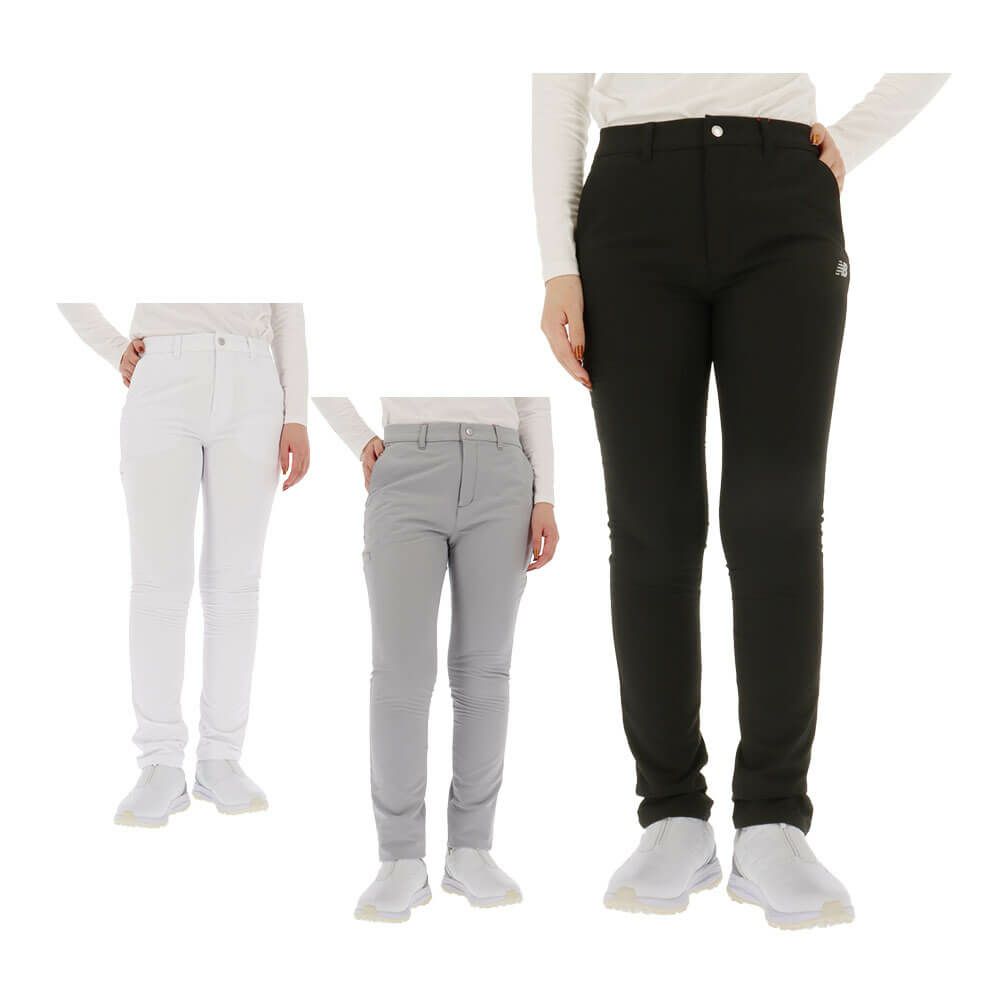 ニューバランスゴルフ　レディース ダブルウィーヴ裏起毛 スリム ロングパンツ 012-5231504　2025年モデル [裾上げ対応1] 詳細1