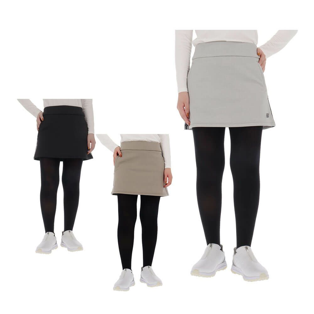 ニューバランスゴルフ　レディース インレイ裏フリース スウェット スカート 012-5234507　2025年モデル