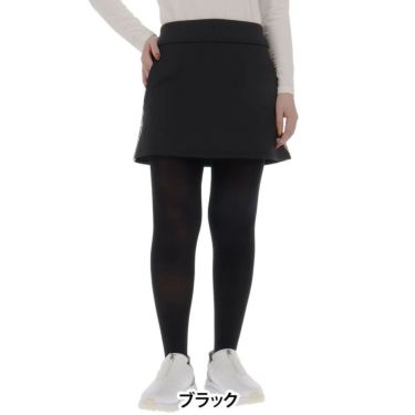 ニューバランスゴルフ　レディース インレイ裏フリース スウェット スカート 012-5234507　2025年モデル 詳細1 詳細2