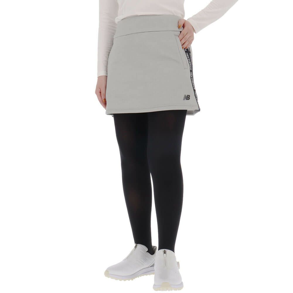 ニューバランスゴルフ　レディース インレイ裏フリース スウェット スカート 012-5234507　2025年モデル 詳細1 詳細12