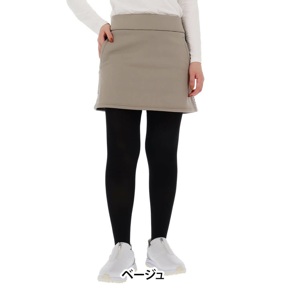 ニューバランスゴルフ　レディース インレイ裏フリース スウェット スカート 012-5234507　2025年モデル 詳細1 詳細14