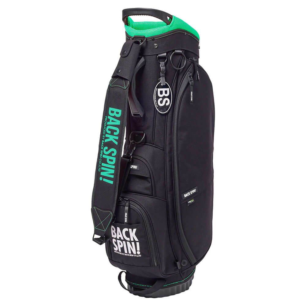 バックスピンゴルフ BACK SPIN! GOLF　軽量 スタンド キャディバッグ BSBD01C004 BK/MINT ブラック/ミント　2025年モデル ブラック/ミント（BK/MINT） 詳細2