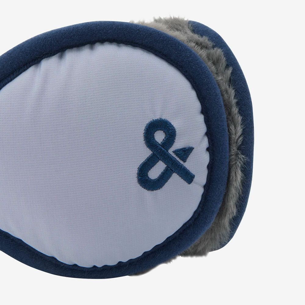 アンパスィ and per se　メンズ イヤーウォーマー AMF7605 23 グレー　2025年モデル グレー 詳細5