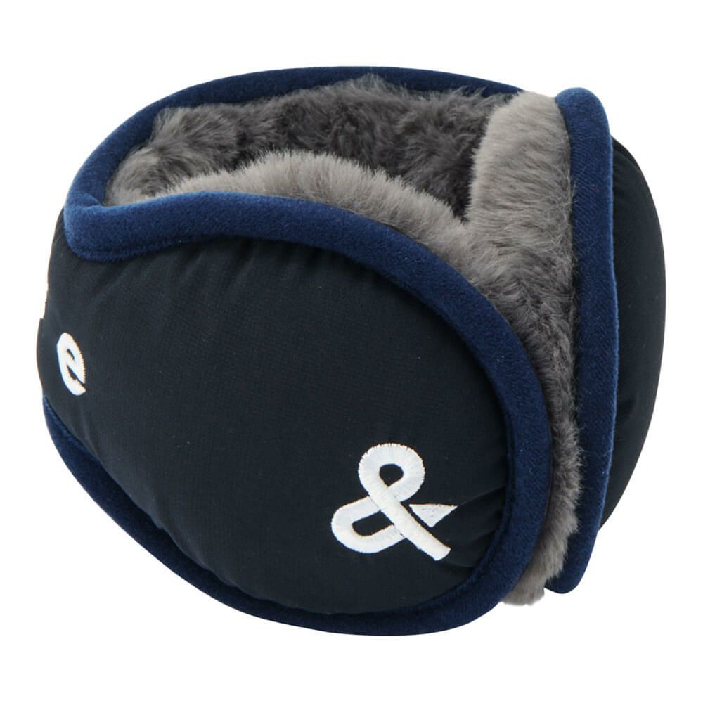 アンパスィ and per se　メンズ イヤーウォーマー AMF7605 30 ネイビー　2025年モデル ネイビー