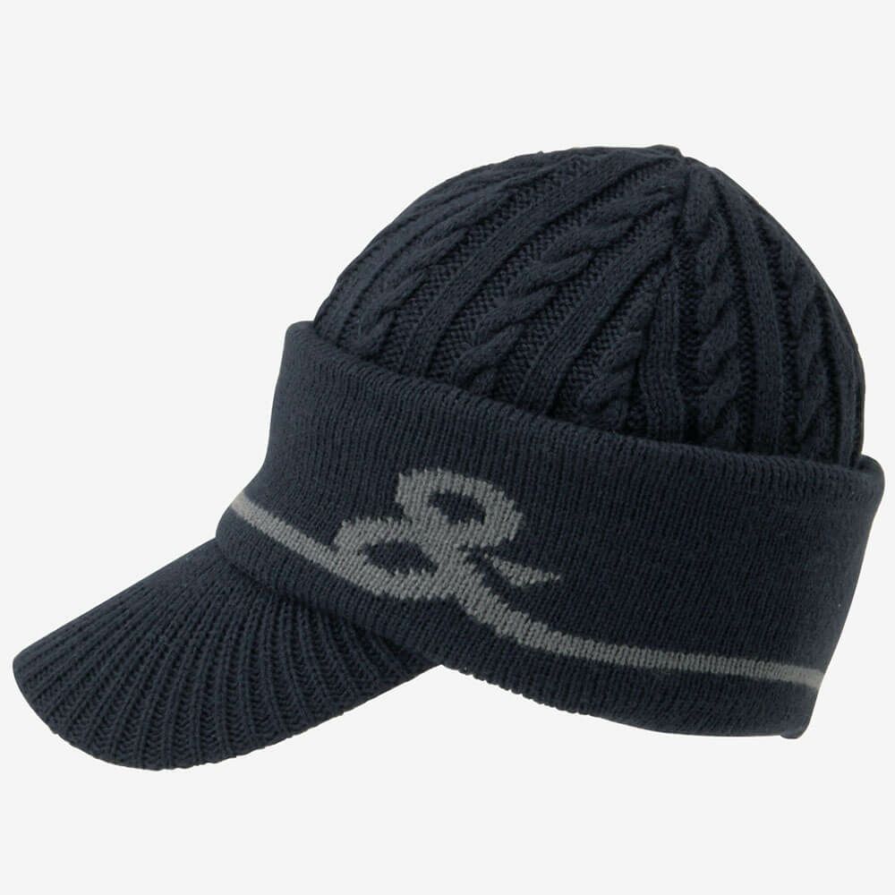 アンパスィ and per se　メンズ ニットキャップ AMF8515 30 ネイビー　2025年モデル ネイビー 詳細2