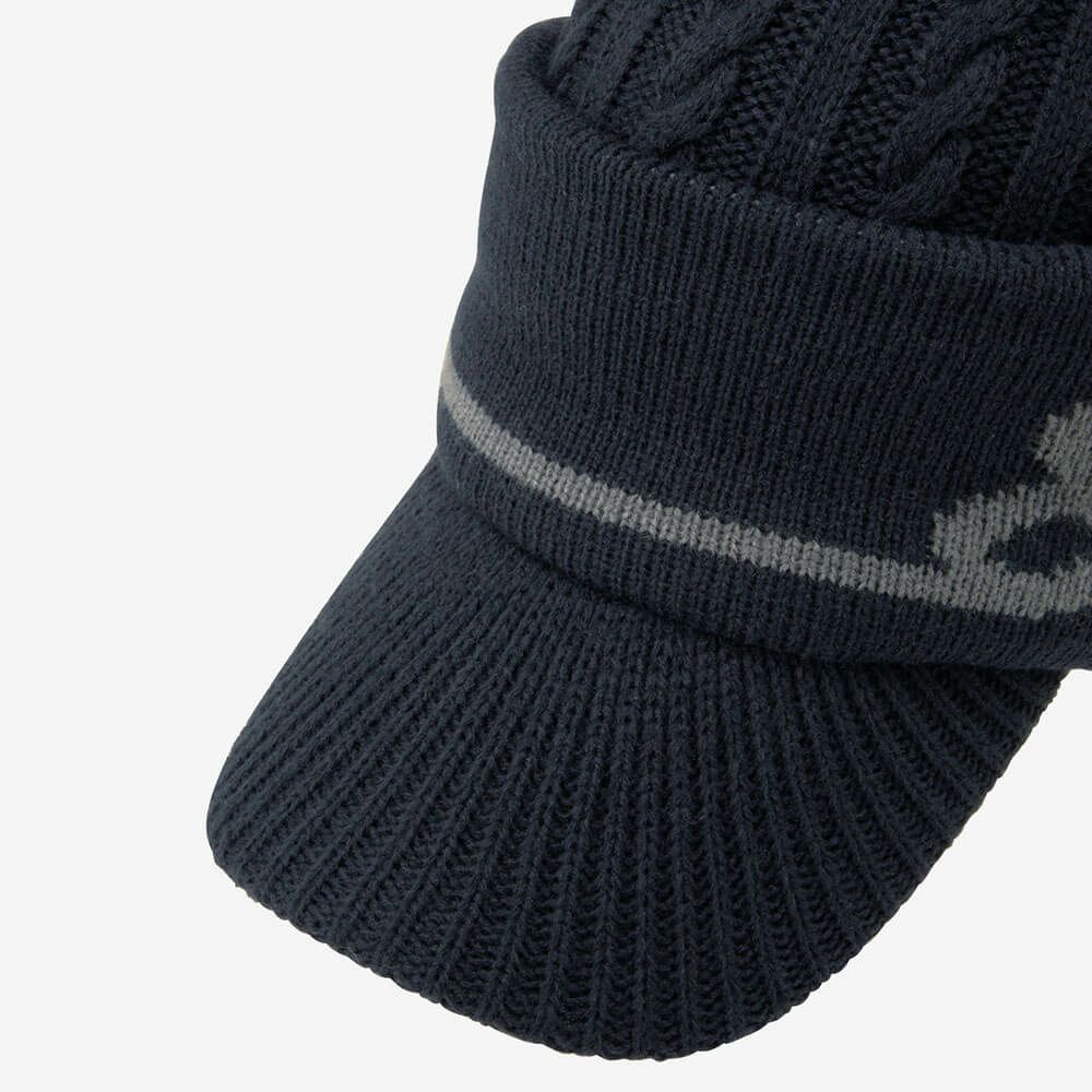 アンパスィ and per se　メンズ ニットキャップ AMF8515 30 ネイビー　2025年モデル ネイビー 詳細4