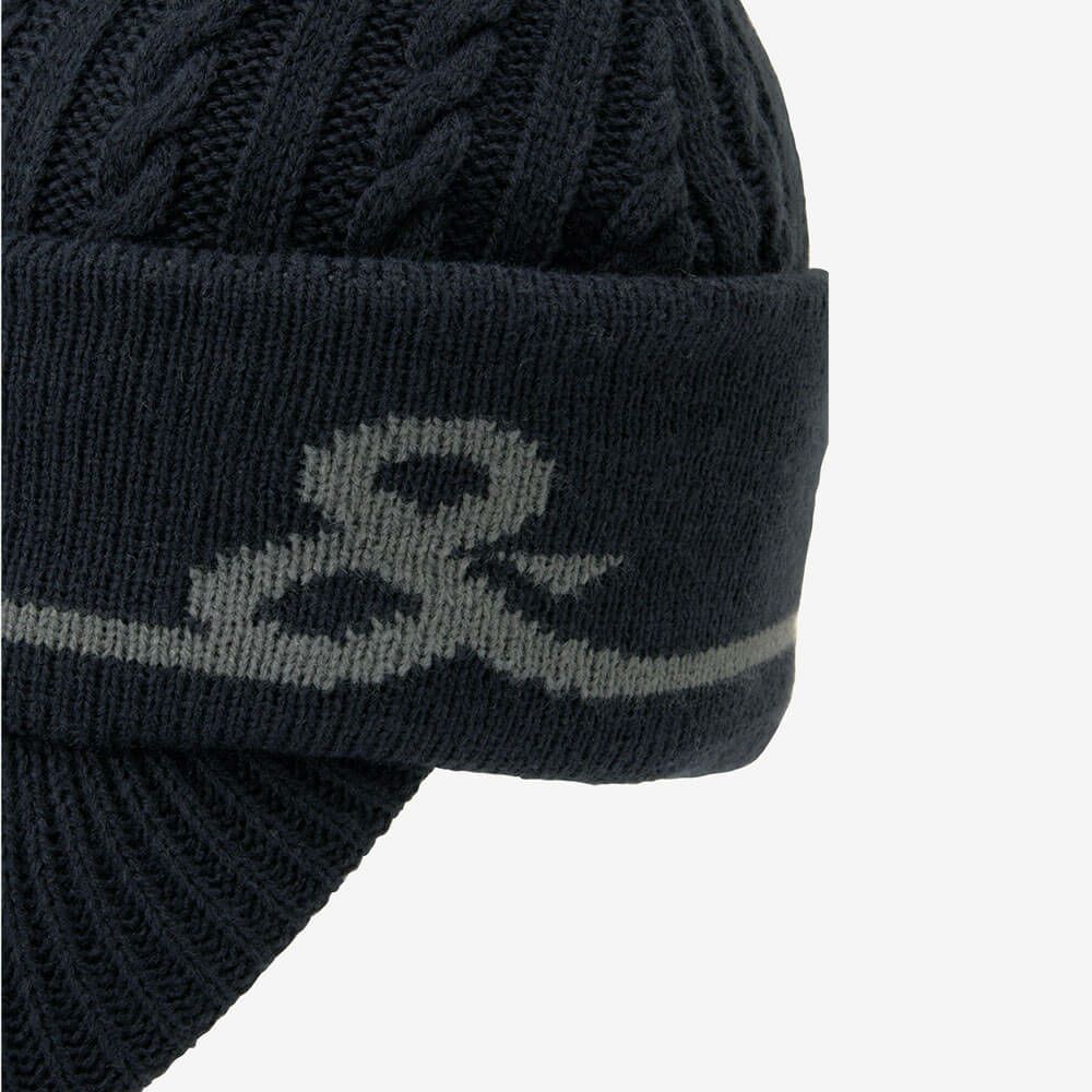 アンパスィ and per se　メンズ ニットキャップ AMF8515 30 ネイビー　2025年モデル ネイビー 詳細5