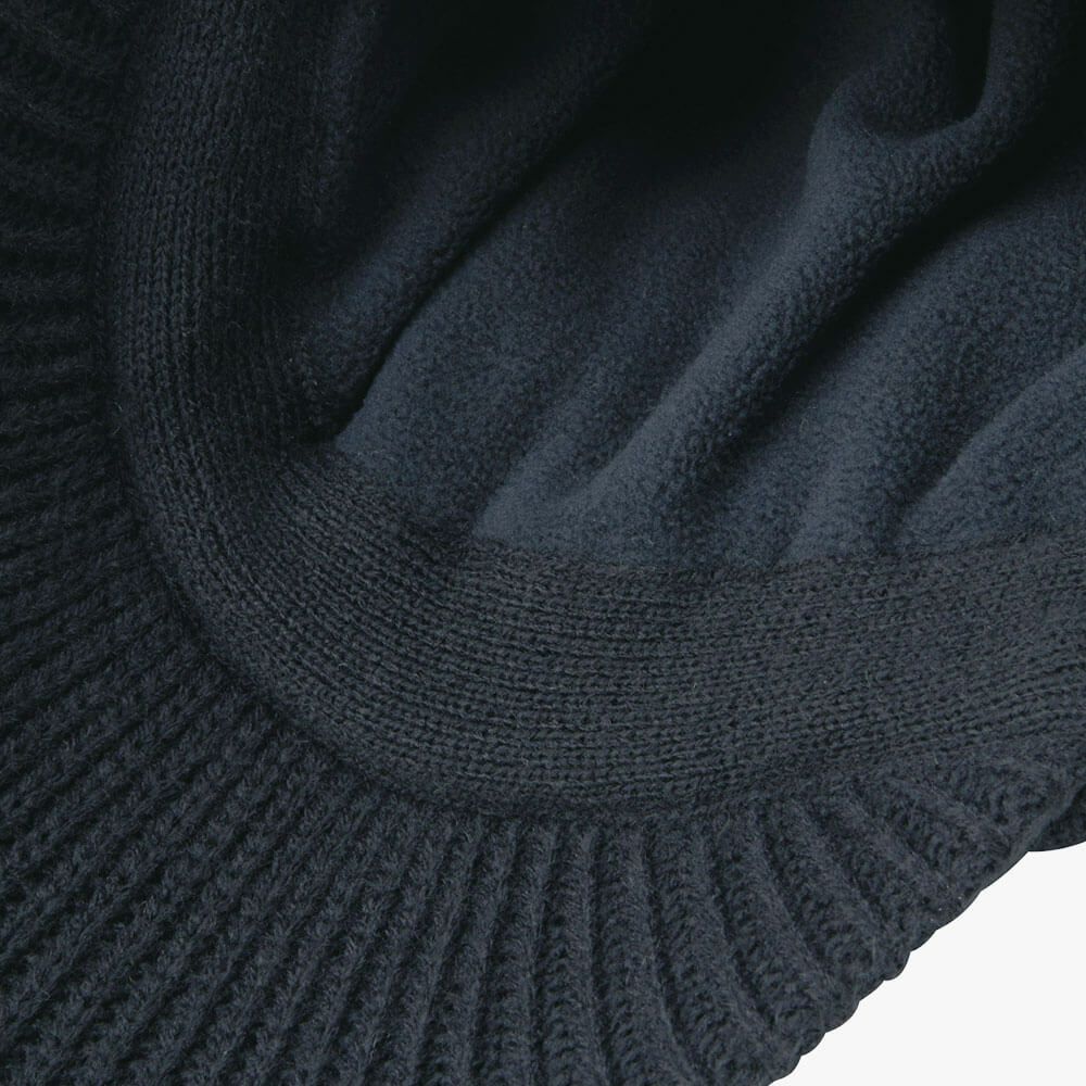 アンパスィ and per se　メンズ ニットキャップ AMF8515 30 ネイビー　2025年モデル ネイビー 詳細6