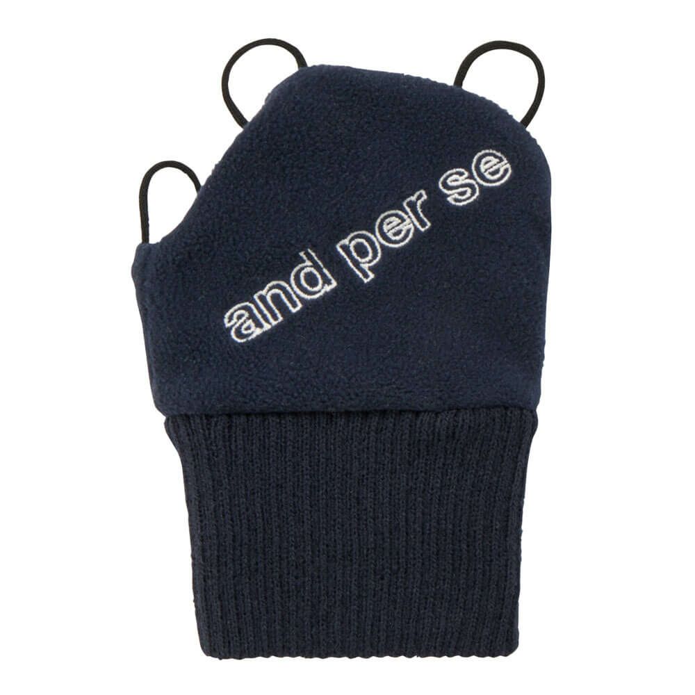 アンパスィ and per se　メンズ 右手用 手甲カバー AMF8805 30 ネイビー　2025年モデル ネイビー