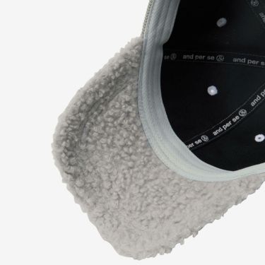 アンパスィ and per se　レディース キャップ AFF8415 23 グレー　2025年モデル グレー 詳細5