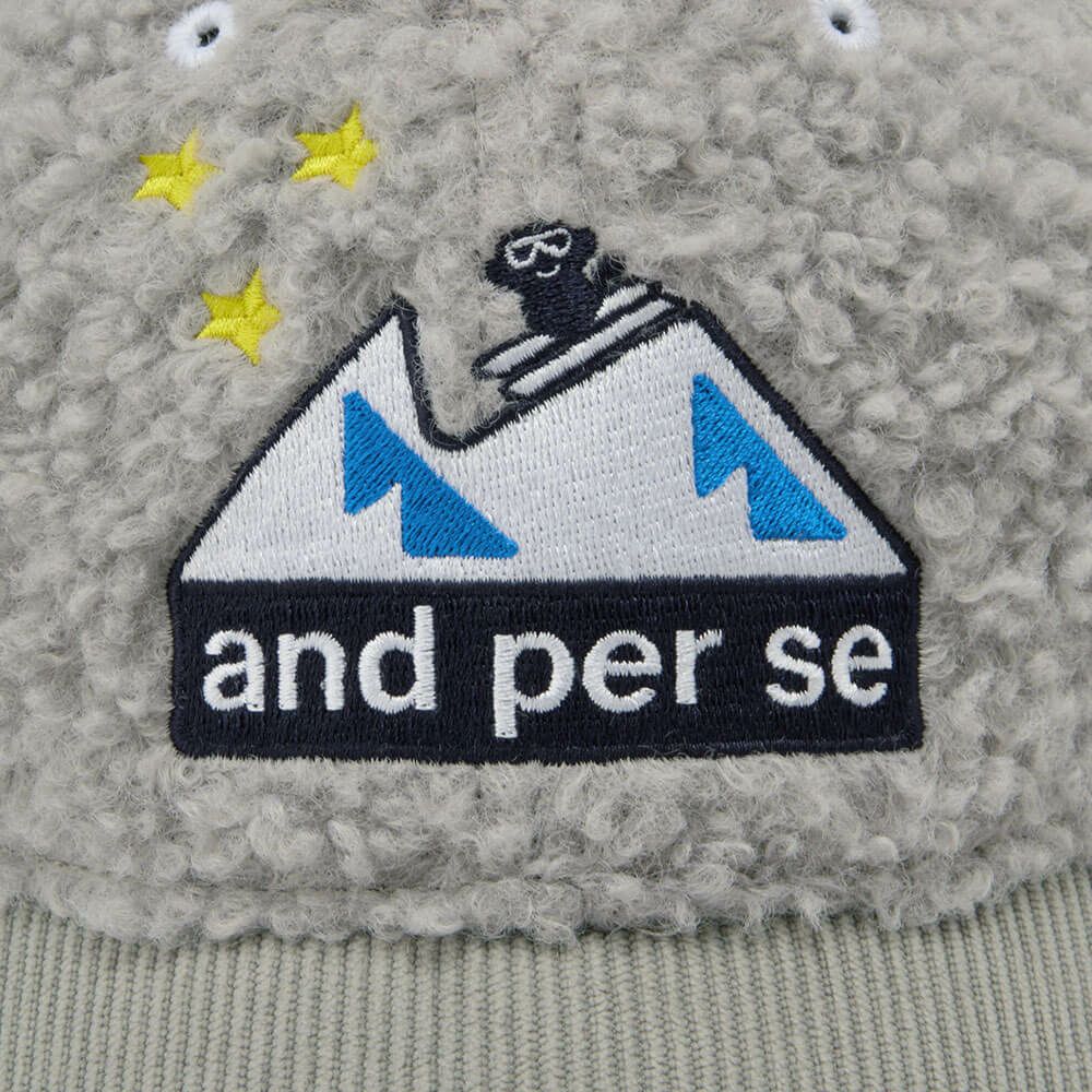 アンパスィ and per se　レディース キャップ AFF8415 23 グレー　2025年モデル グレー 詳細8