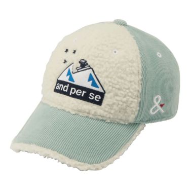 アンパスィ and per se　レディース キャップ AFF8415 31 サックス　2025年モデル サックス