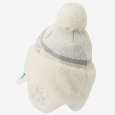 アンパスィ and per se　レディース ニットキャップ AFF8505 10 ホワイト　2025年モデル ホワイト 詳細3