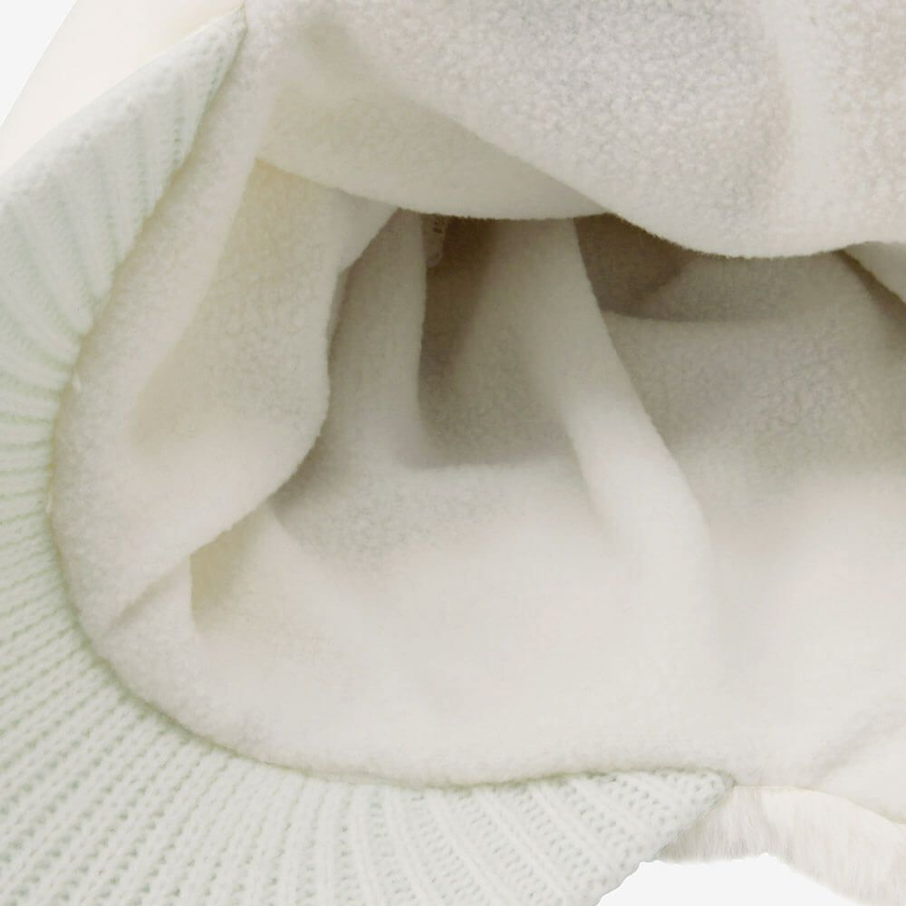 アンパスィ and per se　レディース ニットキャップ AFF8505 10 ホワイト　2025年モデル ホワイト 詳細4