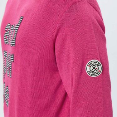 アンパスィ and per se　メンズ ロゴデザイン 長袖 クルーネック セーター AMF2345A7　2025年モデル 詳細1 詳細10