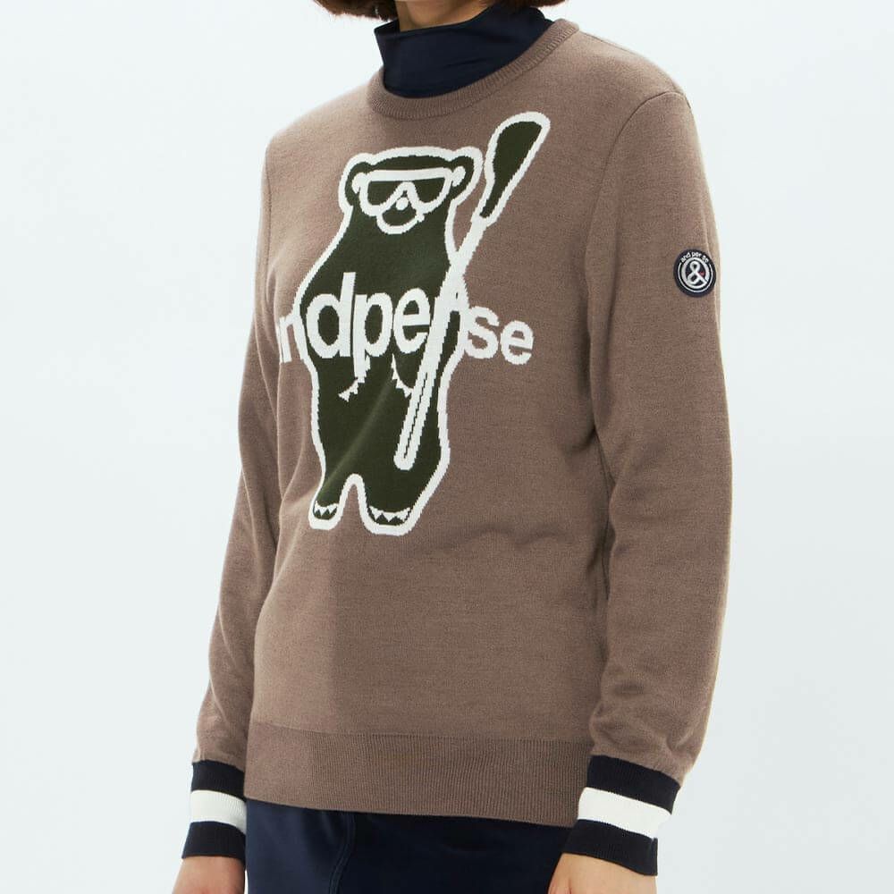 アンパスィ and per se　レディース 長袖 クルーネック セーター AFF2345A7　2025年モデル 詳細1 詳細8