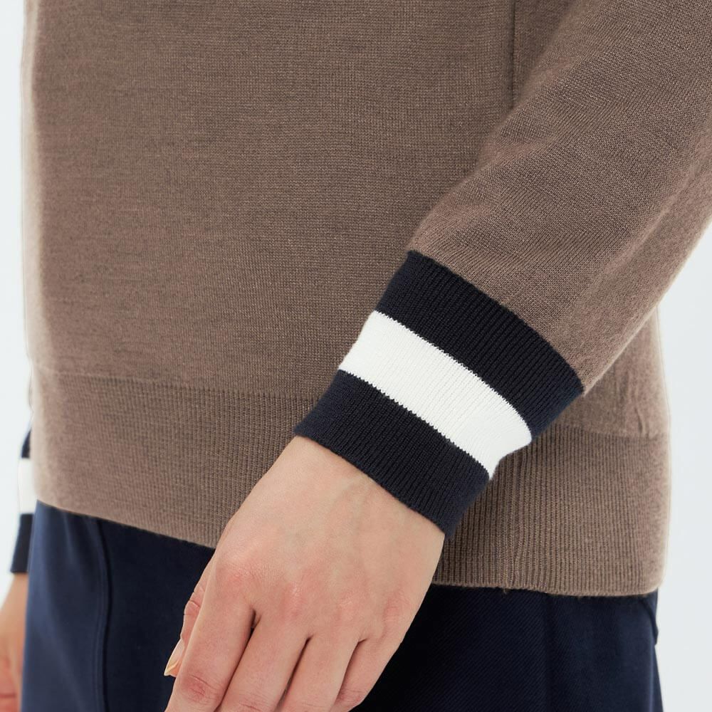 アンパスィ and per se　レディース 長袖 クルーネック セーター AFF2345A7　2025年モデル 詳細1 詳細11