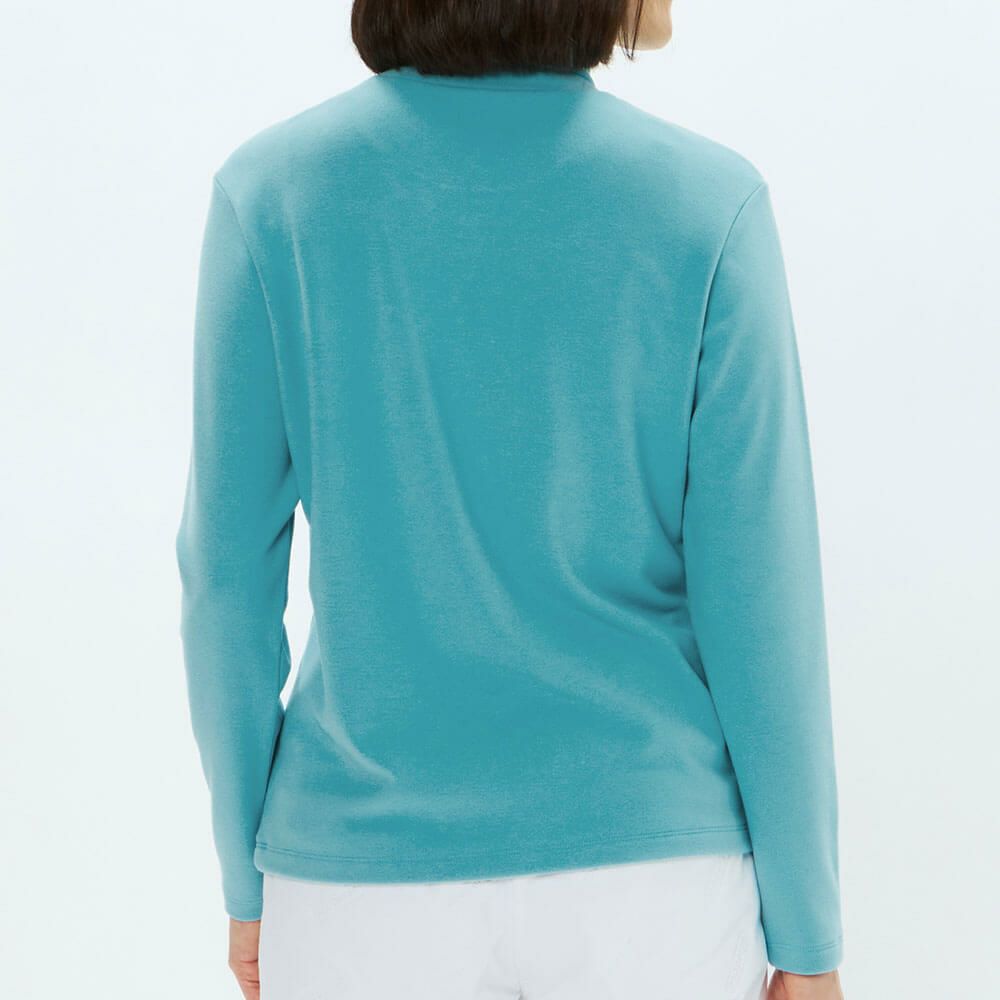 アンパスィ and per se　レディース マシュマロスムース 長袖 ハイネック シャツ AFF9235V8　2025年モデル 詳細1 詳細6