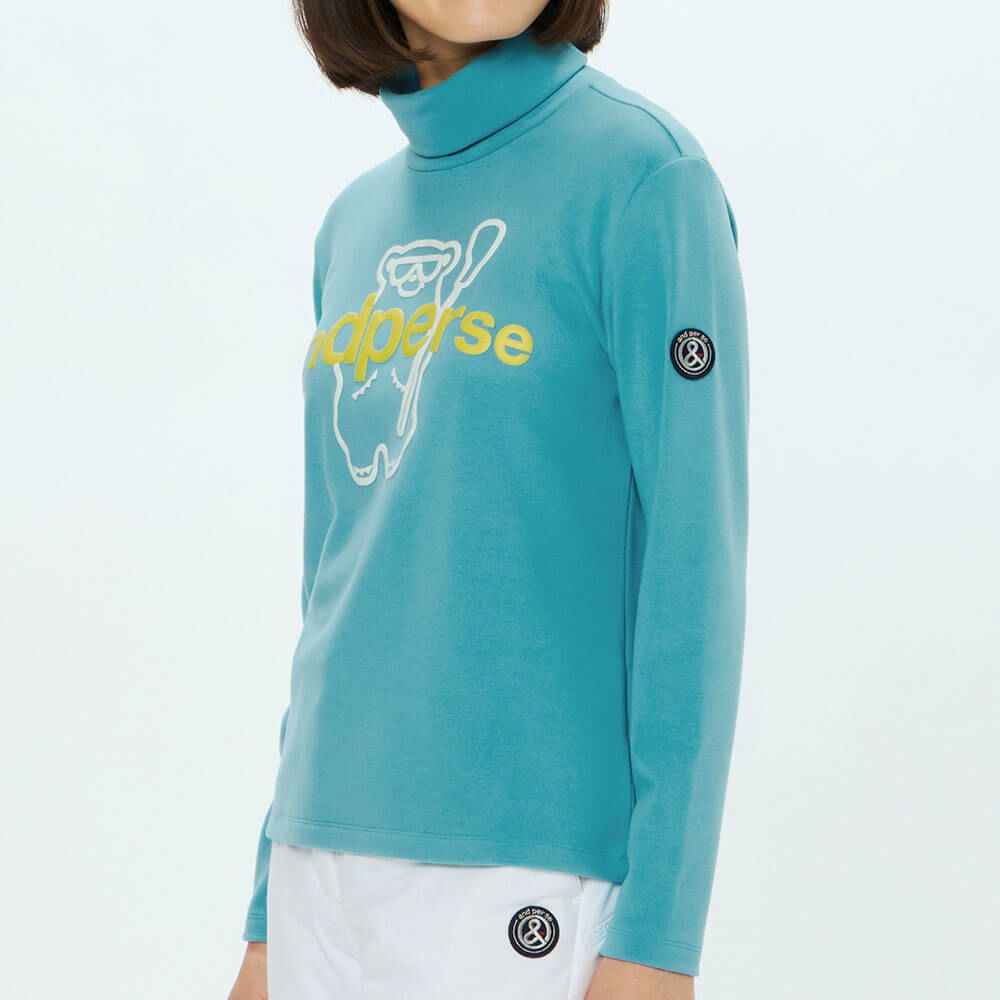 アンパスィ and per se　レディース マシュマロスムース 長袖 ハイネック シャツ AFF9235V8　2025年モデル 詳細1 詳細7