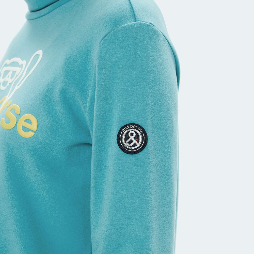 アンパスィ and per se　レディース マシュマロスムース 長袖 ハイネック シャツ AFF9235V8　2025年モデル 詳細1 詳細9