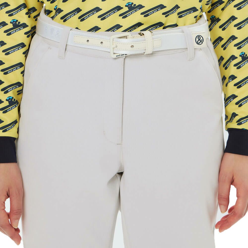 アンパスィ and per se　レディース ウインドシャッター コーデュロイ ロングパンツ AFF5055E5　2025年モデル 詳細1 詳細7