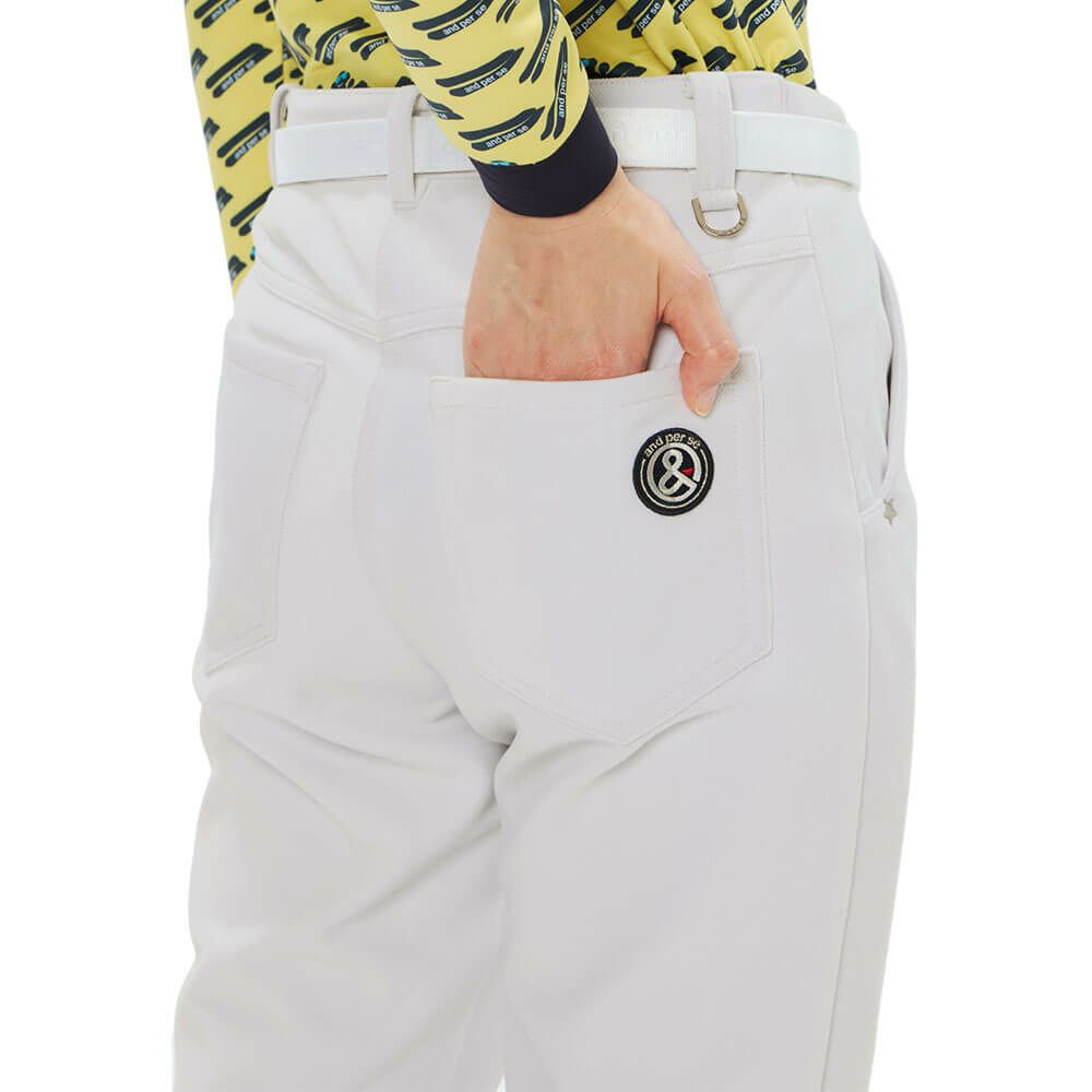 アンパスィ and per se　レディース ウインドシャッター コーデュロイ ロングパンツ AFF5055E5　2025年モデル 詳細1 詳細8