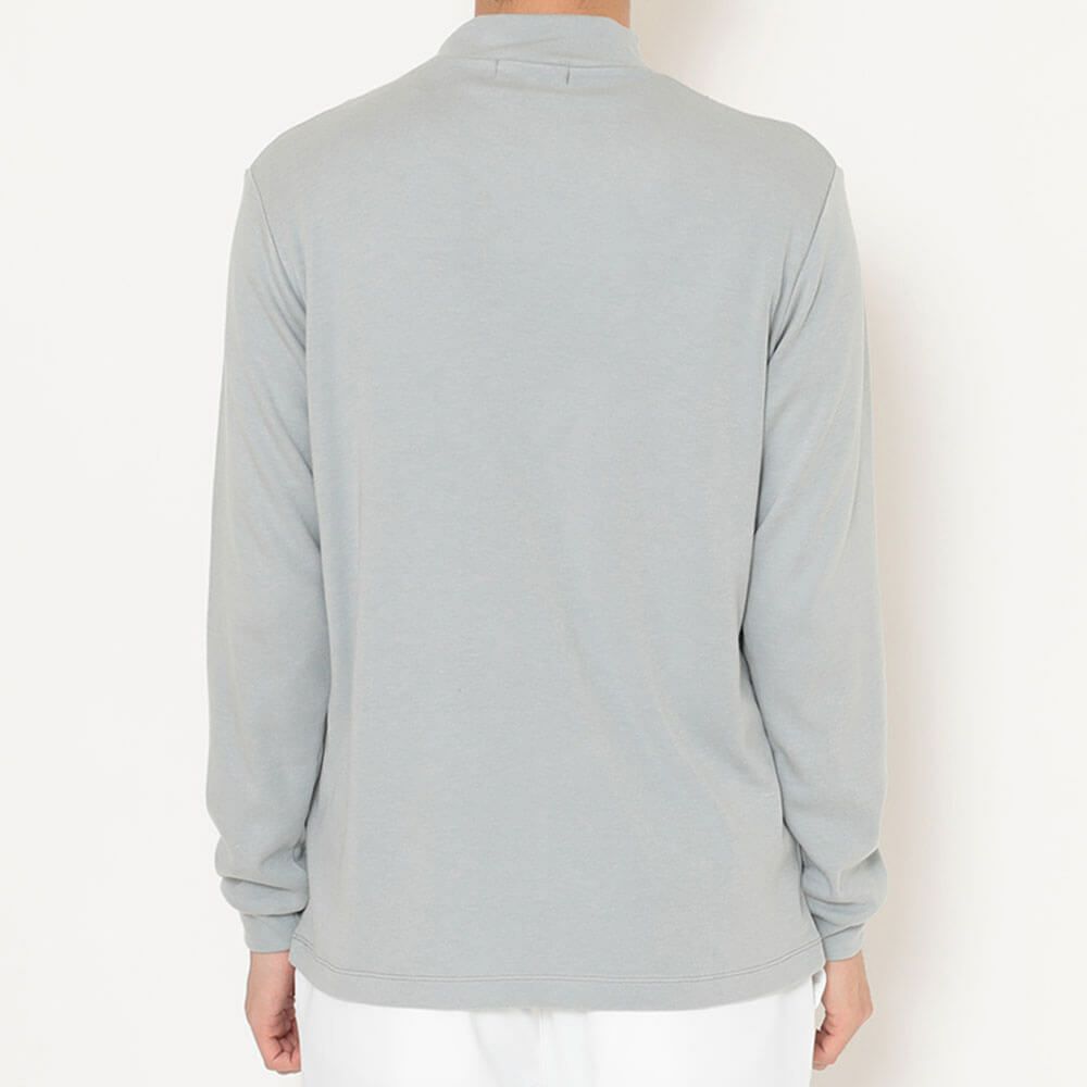 キャロウェイ Callaway　メンズ 裏起毛 スムース 長袖 モックネック シャツ C25233111　2025年モデル 詳細4