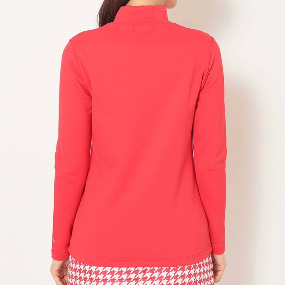 キャロウェイ Callaway　レディース 裏起毛 ダブルニット 長袖 モックネック シャツ C25233205　2025年モデル 詳細8