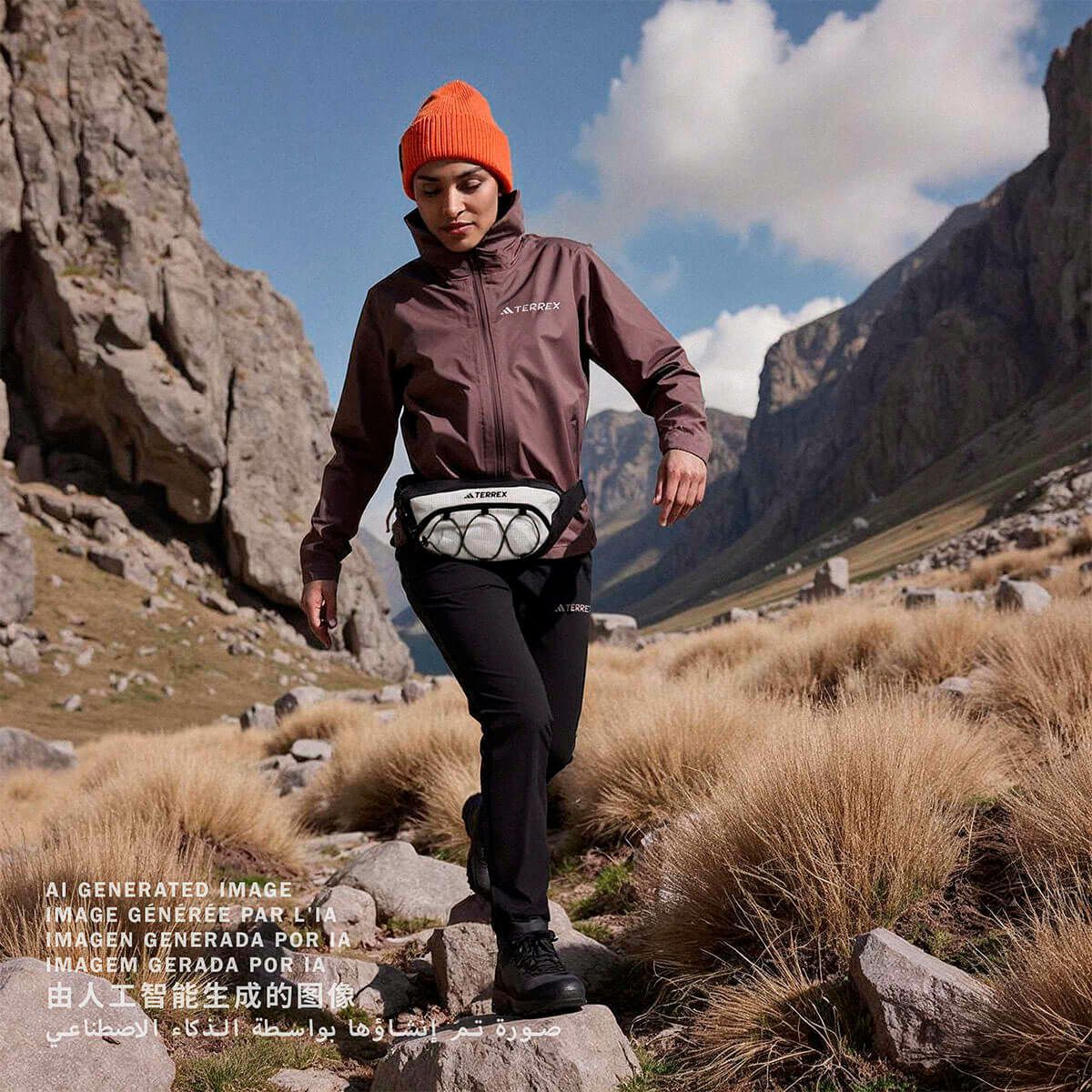 アディダス adidas　アウトドア テレックス TERREX 51 TRXMTWAISTPK ウエストバッグ グレー KPI92 JD3433 詳細7