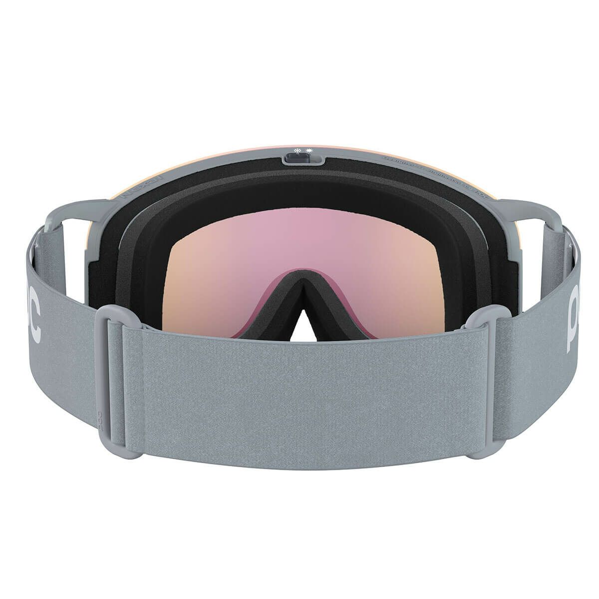 ポック POC　NEXAL WF ネクサル/ジャパンフィット Granite Grey/Partly Sunny Orange　スキー スノーボード ゴーグル 2025-2026 詳細2