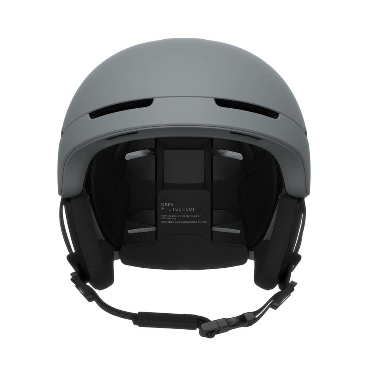 ポック POC　OBEX WF MIPS オベックス ワイドフィット ミップス Granite Grey Matt　スキー ヘルメット 2025-2026 詳細2