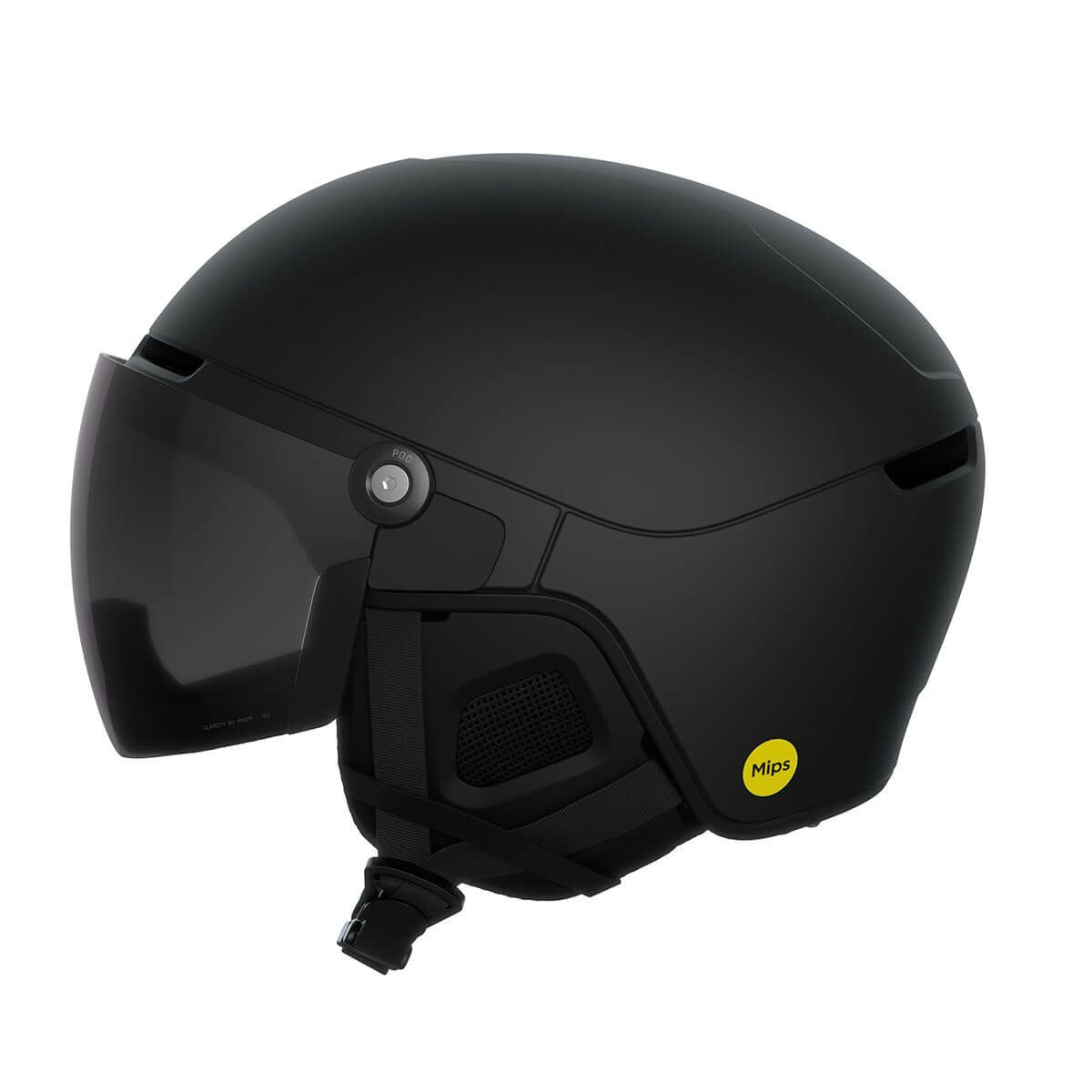 ポック POC　OBEX MIPS VISOR オベックスバイザー Uranium BLACK MATT/UNI/GREY　スキー ヘルメット 2025-2026 詳細1