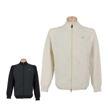 ヨネックス YONEX　メンズ 生地切替 中綿 長袖 フルジップ セーター GWF2063 詳細1