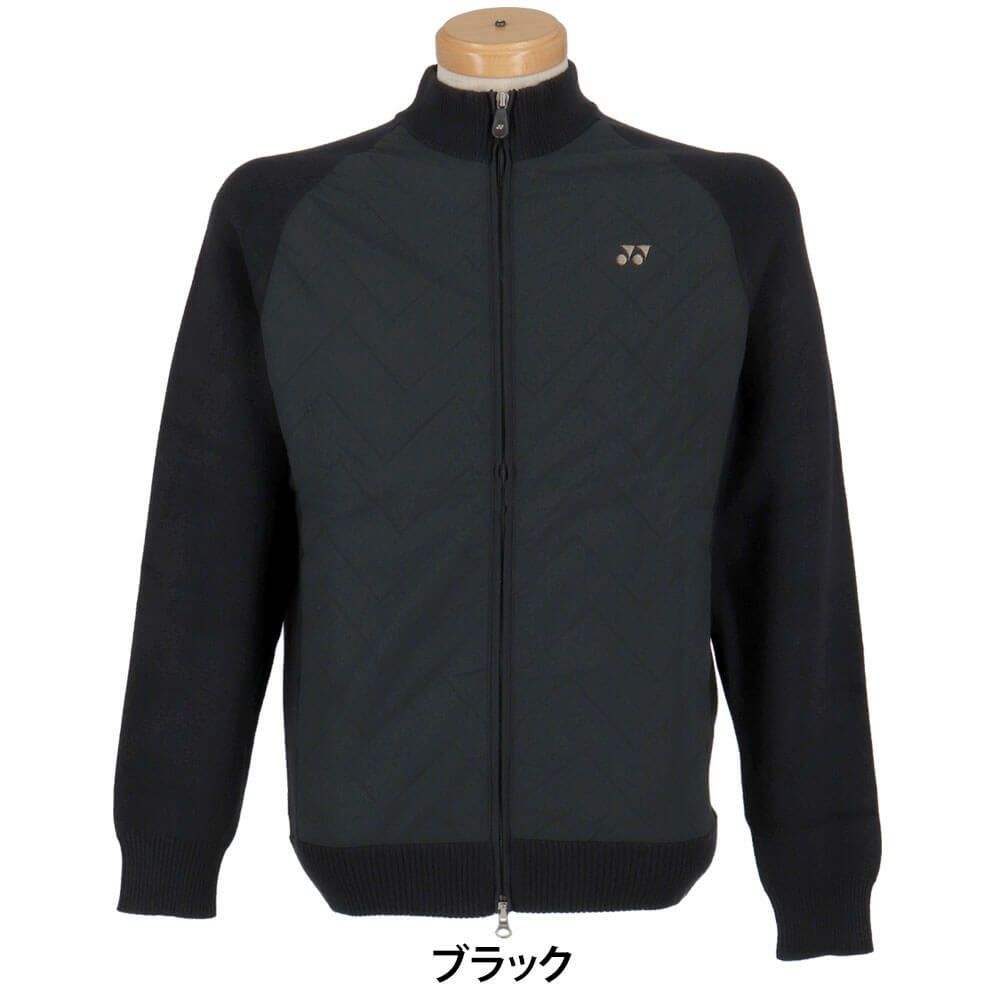 ヨネックス YONEX　メンズ 生地切替 中綿 長袖 フルジップ セーター GWF2063 詳細1 詳細2