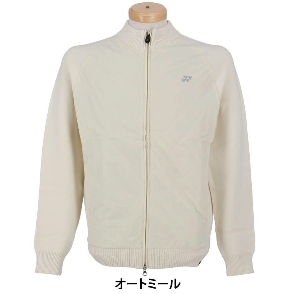 ヨネックス YONEX　メンズ 生地切替 中綿 長袖 フルジップ セーター GWF2063 詳細1 詳細5