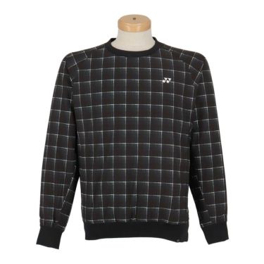 ヨネックス YONEX　メンズ 長袖 クルーネック ブレーカー GWF9225 ブラック