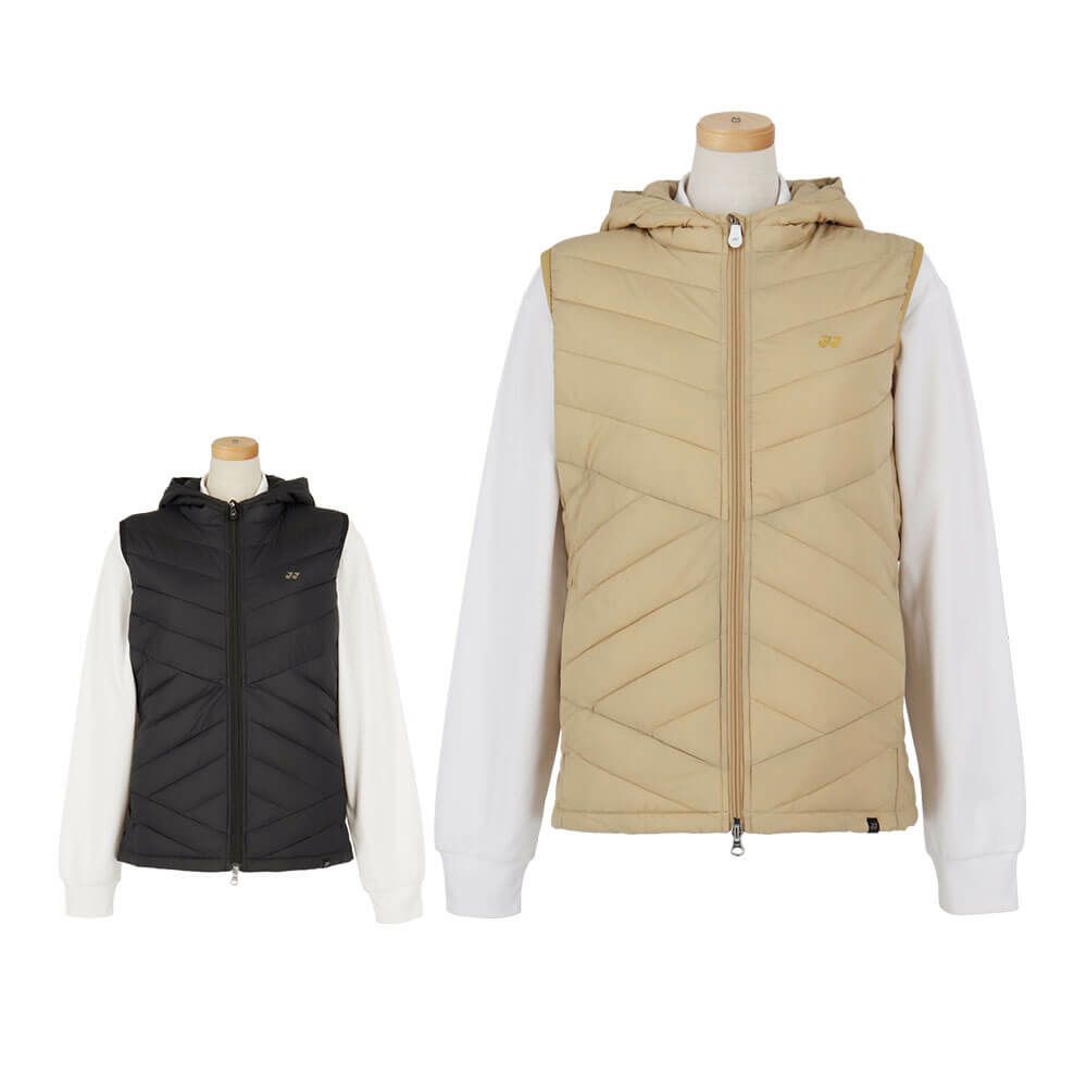 ヨネックス YONEX レディース 中綿 フルジップ ベスト GWF9760