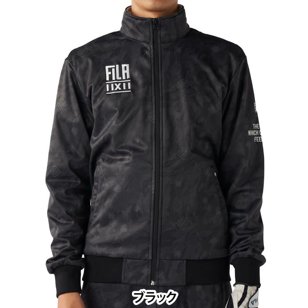 フィラ FILA　メンズ ボンディング 長袖 フルジップ ブルゾン 785-207　2025年モデル 詳細1 詳細2
