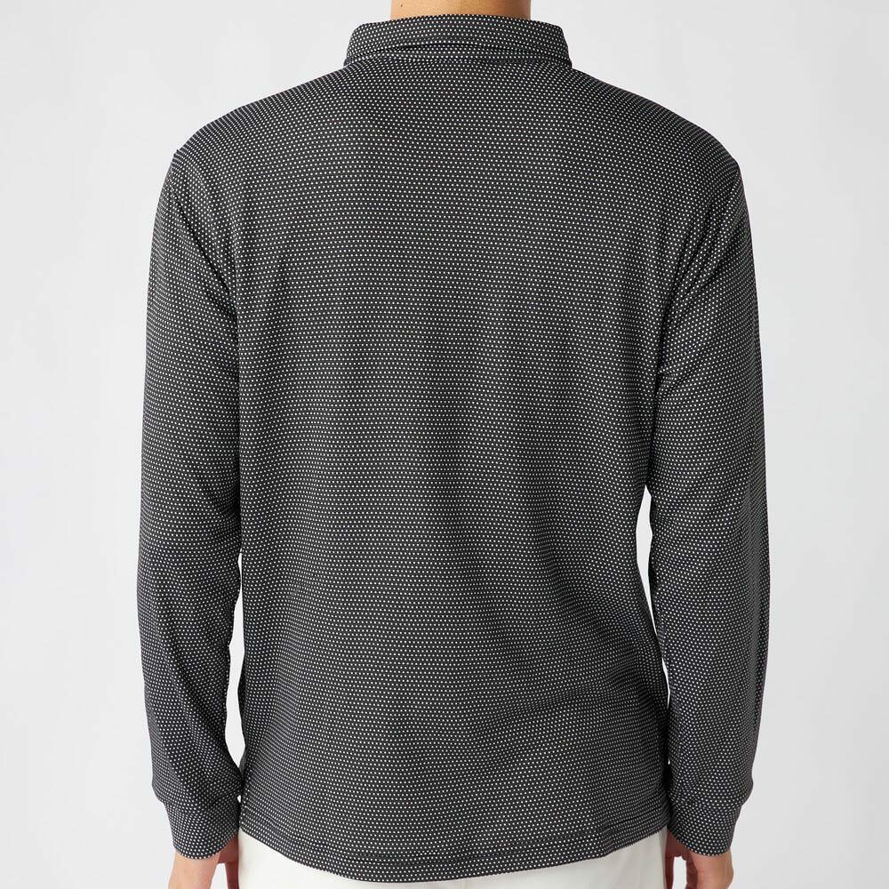 フィラ FILA　メンズ 裏起毛 長袖 ポロシャツ 785-502　2025年モデル 詳細1 詳細3