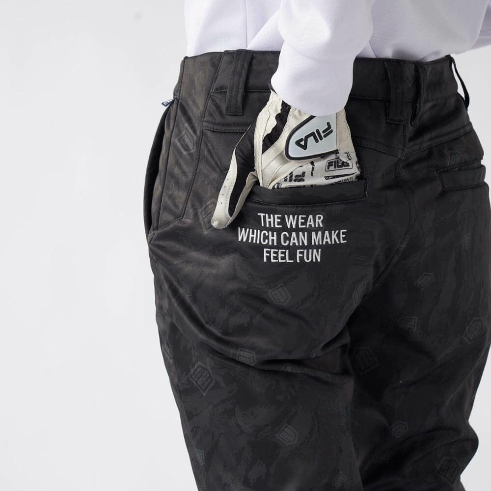 フィラ FILA　メンズ 防風 ボンディング ロングパンツ 785-305　2025年モデル 詳細1 詳細5