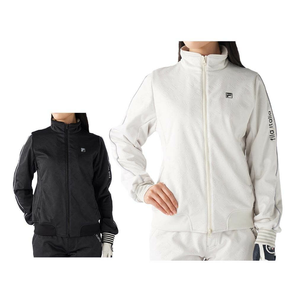 フィラ FILA　レディース キルト ボンディング 長袖 ジャケット 795-203　2025年モデル 詳細1