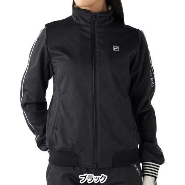 フィラ FILA　レディース キルト ボンディング 長袖 ジャケット 795-203　2025年モデル 詳細1 詳細2