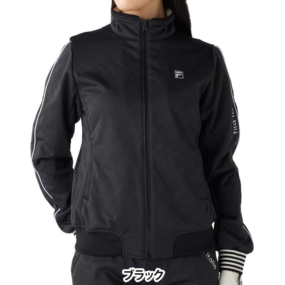 フィラ FILA　レディース キルト ボンディング 長袖 ジャケット 795-203　2025年モデル 詳細1 詳細2