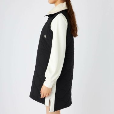 フィラ FILA　レディース 中綿 ノースリーブ フルジップ ワンピース 795-403　2025年モデル 詳細1 詳細10
