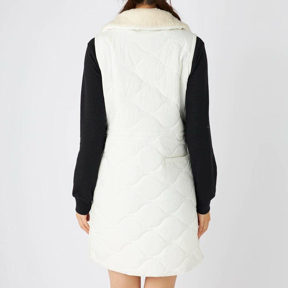 フィラ FILA　レディース 中綿 ノースリーブ フルジップ ワンピース 795-403　2025年モデル 詳細1 詳細13