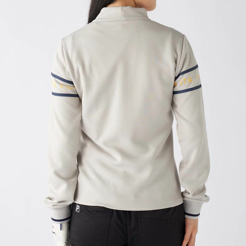 フィラ FILA　レディース 裏起毛 長袖 モックネックシャツ 795-502　2025年モデル 詳細1 詳細8