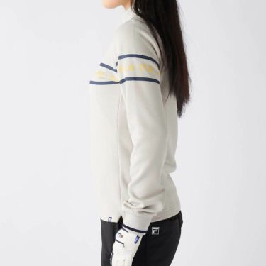 フィラ FILA　レディース 裏起毛 長袖 モックネックシャツ 795-502　2025年モデル 詳細1 詳細9