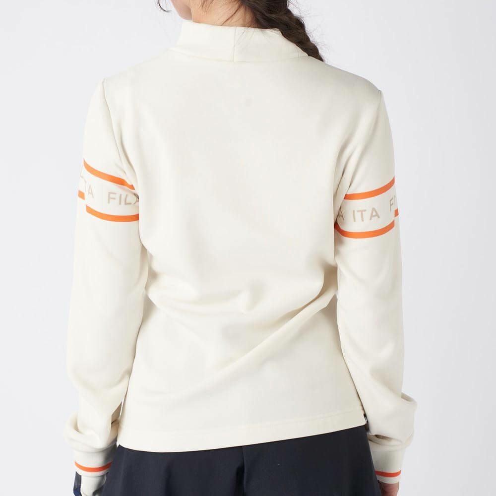 フィラ FILA　レディース 裏起毛 長袖 モックネックシャツ 795-502　2025年モデル 詳細1 詳細11