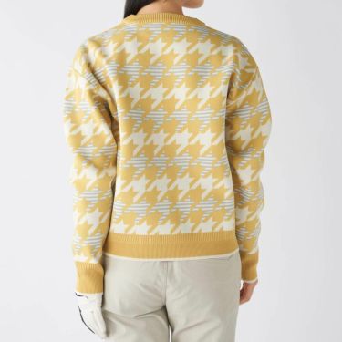 フィラ FILA　レディース 総柄 長袖 クルーネック セーター 795-703　2025年モデル 詳細1 詳細11