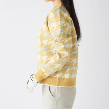 フィラ FILA　レディース 総柄 長袖 クルーネック セーター 795-703　2025年モデル 詳細1 詳細12